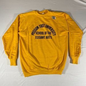 *Deadstock Vintage Possum Trot University Elegant Arts Sweatshirt XL